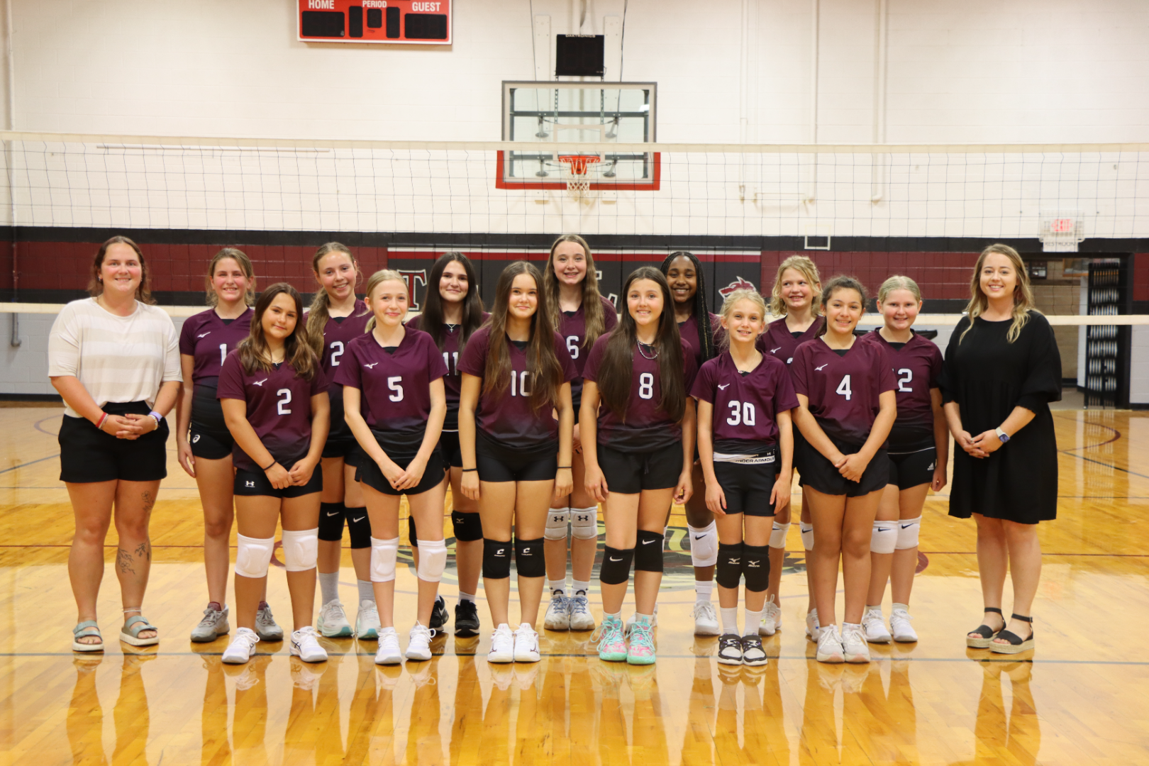 2025 JH Volleyball Team PIC