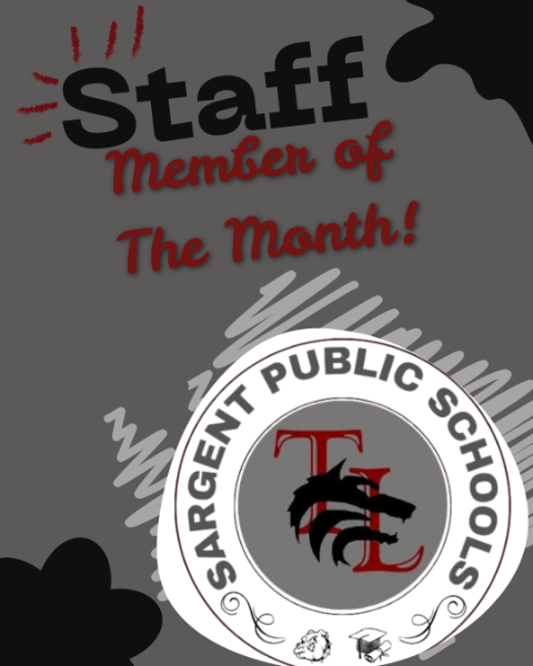 Sargent Public Schools - 2025/26 Staff Member of the Month